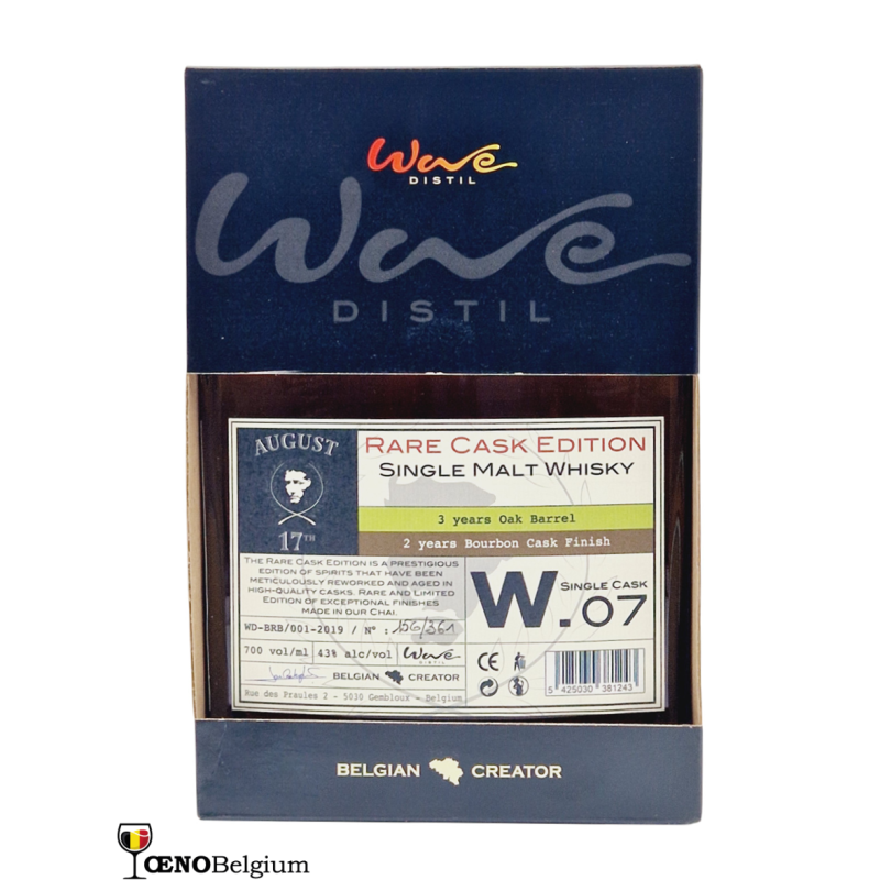 RARE CASK W.07 FINITION BOURBON