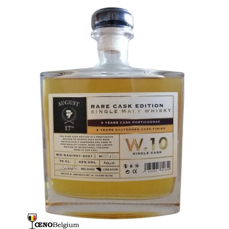 RARE CASK W.10 FINITION SAUTERNES